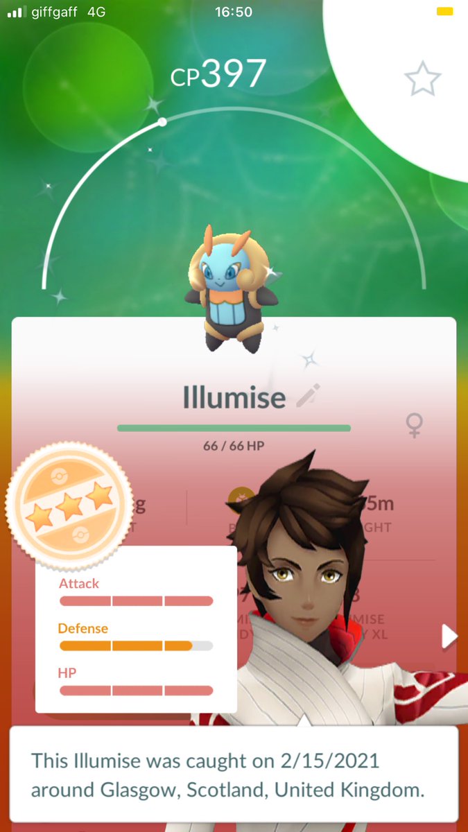 la_verae's tweet photo. I was so lucky recently, caught one shiny Illumise (which isn’t normally available in Europe) and then the next day another shiny one ✨ 2 within 24h and the second one has very good stats 😁 does it have boosted shiny rates rn? https://t.co/J0nrSbj9kp