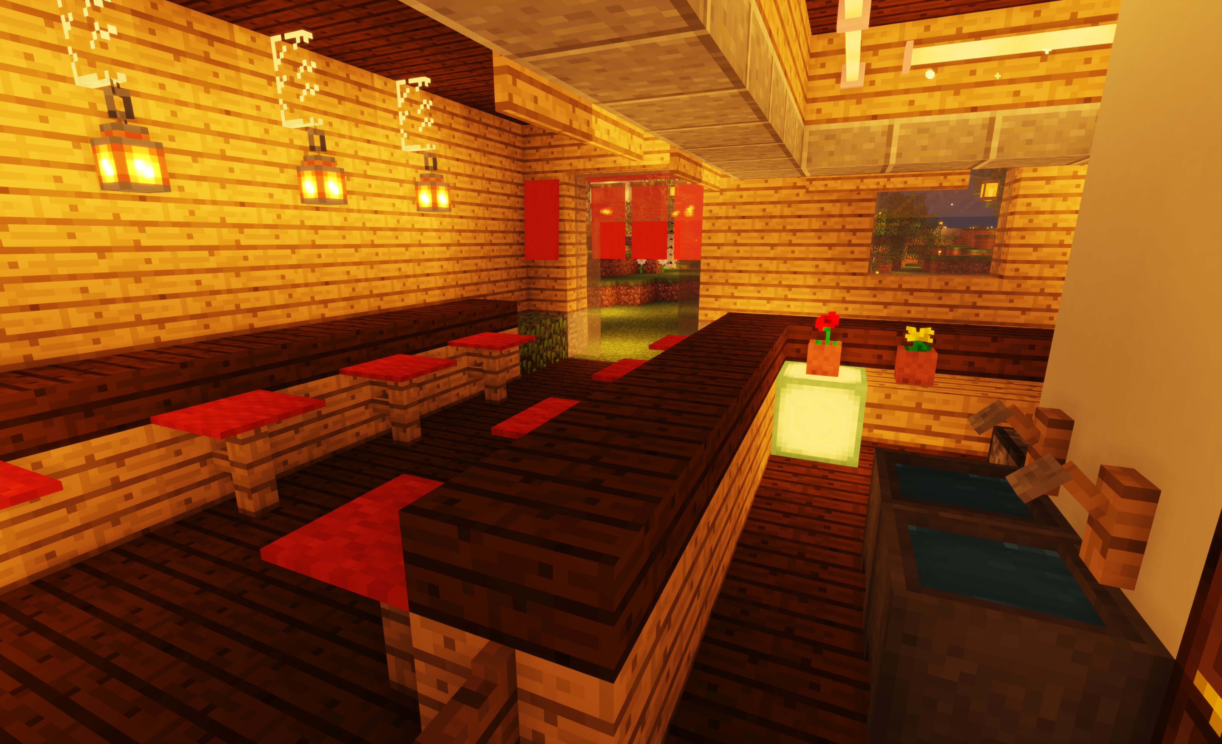 Albad 參考 T Co Flrhyul57k マインクラフトお店 内装付きのラーメン屋の作り方 建築講座 完成作品如下 Minecraft T Co Tizox2dwwr Twitter