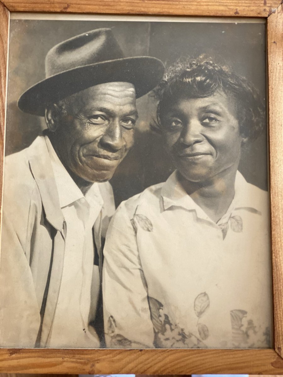 MontyGantt's tweet photo. Salute to my great-grandparents. My Great-Papa passed before I was born, but I’m for sure we’d be best friends if he were alive. My Magone was my rock. The woman who gave me the blueprint on living faithfully. I miss y’all and love y’all ❤️ #RIPWolf #RIPEllenRuth https://t.co/ElnVZMeyJP
