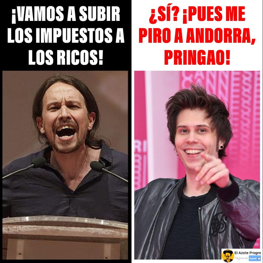 RCansaliebres's tweet photo. ¡Pues la táctica de acosar a los ricos parece que no les funciona muy bien! https://t.co/SxYp1lKHhY