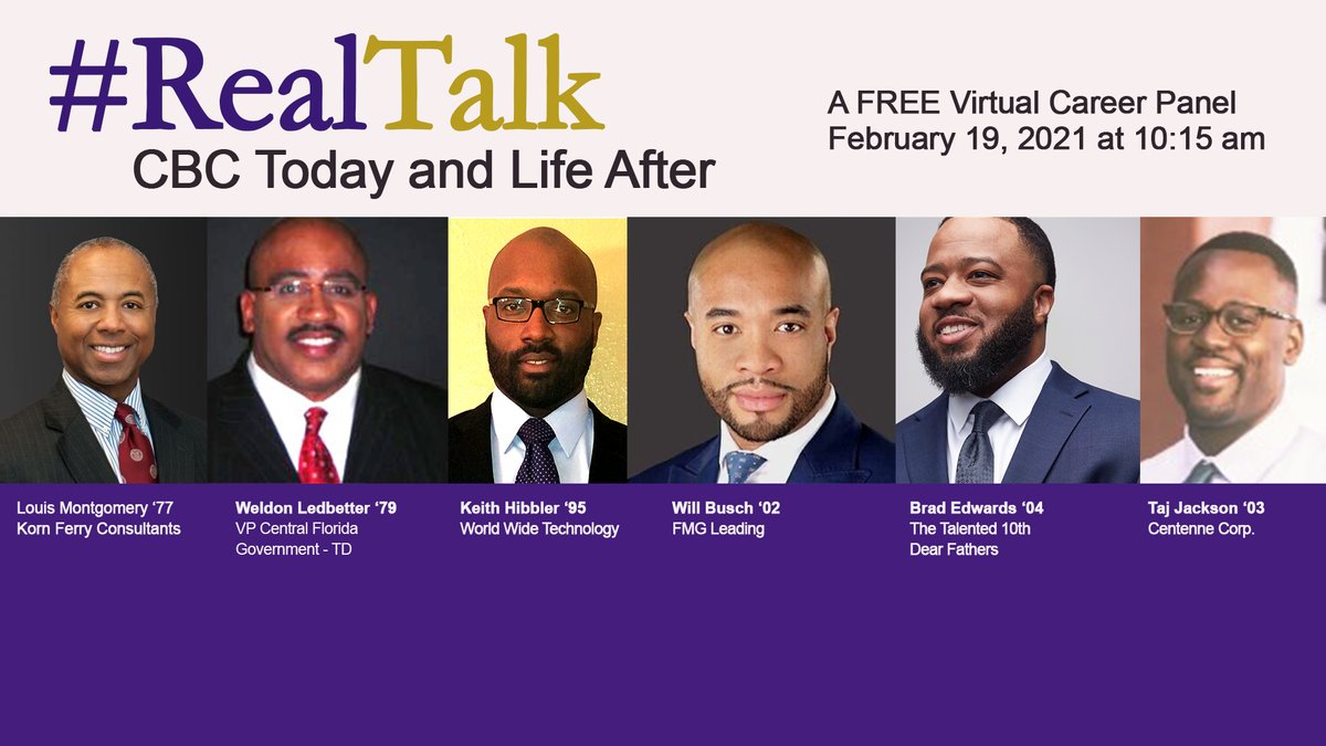 CBCHighSchool's tweet photo. Don't forget about our great virtual career event coming up on Feb. 19, presented by the CBC Alumni Association and the Black Alumni Society.

For more information, please visit https://t.co/g1kjYvYRd2 https://t.co/u939OiOUyD