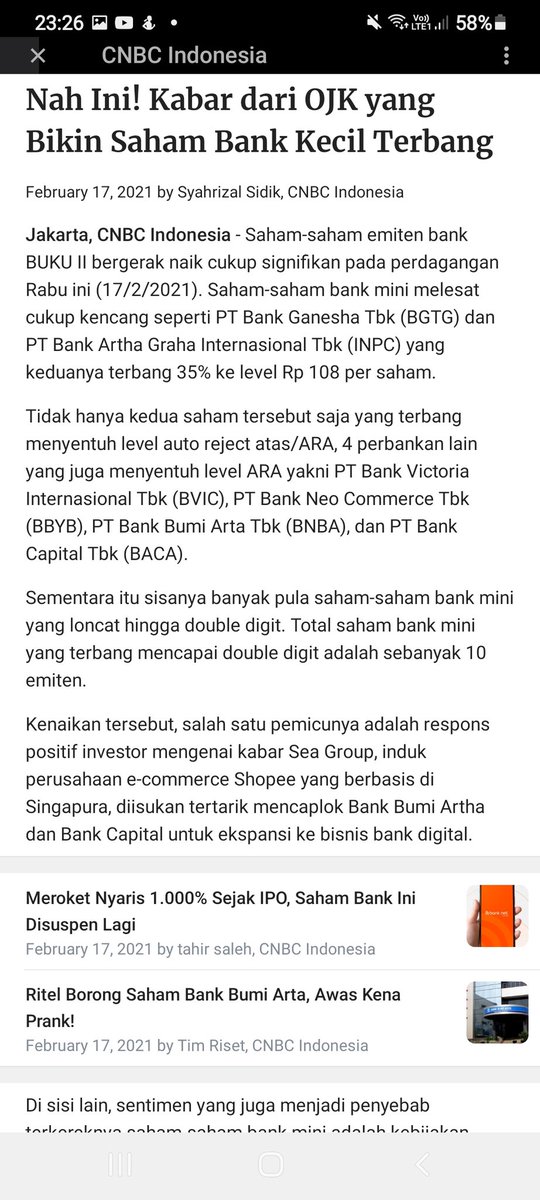 andri_zakarias's tweet photo. Euphoria #ARTO #BNBA #BACA #AGRO #BRIS #BBKP #BANK #BBHI #BCAP #BNLI #BVIC #iNPC #MCOR
https://t.co/gTtvCB68eY
https://t.co/WW38HIRc0L
https://t.co/EmKv5DyeW1
#ctasaham
#bnisekuritas
#saham
#Indonesiastockexchange
#IDX
#BEI
#yuknabungsaham
#yuktradingsaham
#cnbcindonesia https://t.co/eofhVXRnJ1