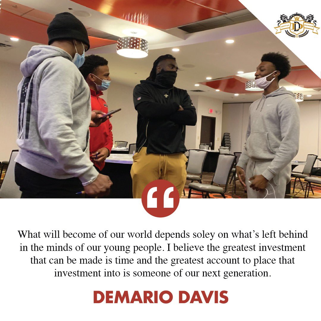 demario__davis's tweet photo. #DreamBigDevoteEverything #InfluencersFirst #NextGeneration #RaisingAnArmy 

@devoteddreamers https://t.co/b8PSB2GAbr