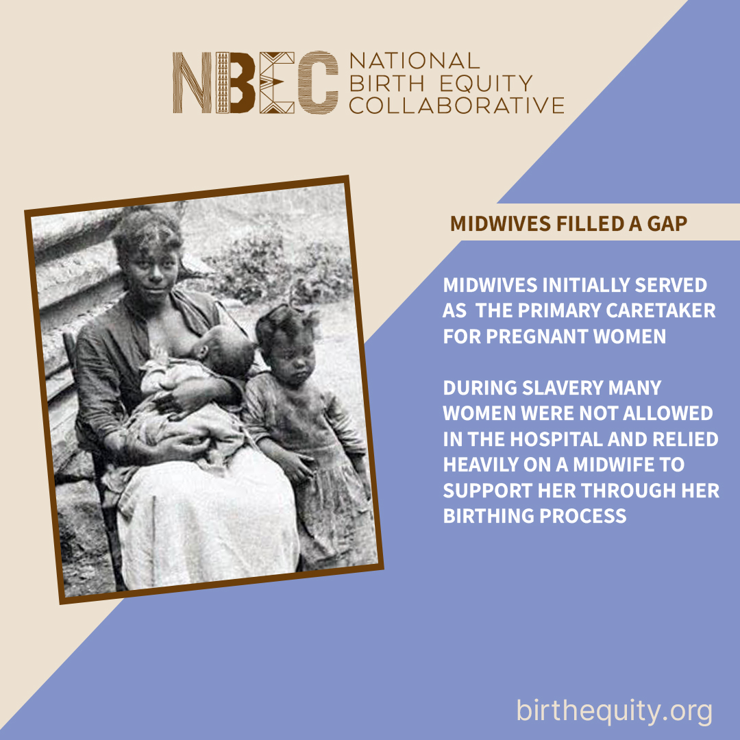 rhimpact__'s tweet photo. Even before the plantation, midwives played a major role during a woman's pregnancy. Their role became even more critical on the plantation since women were not allowed to go to the hospital. https://t.co/oqnFob7ofe