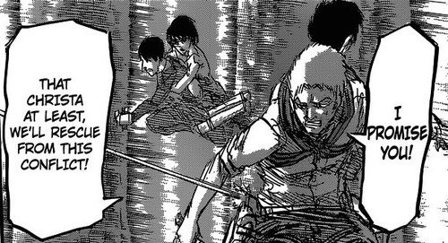 That's why Reiner and Ymir wanted to take Historia with them - she'd been safer with them than being alone in Paradis without the protection of the Founder.