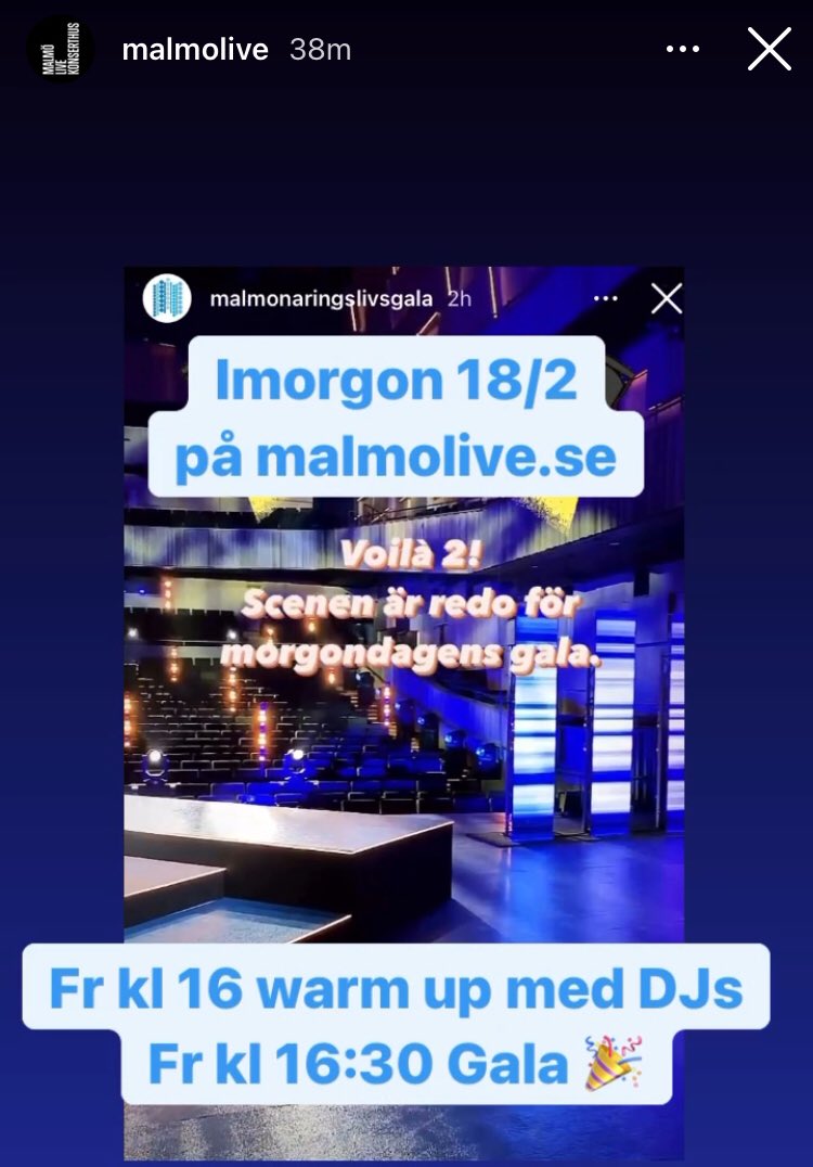 Malmö Live tweet media
