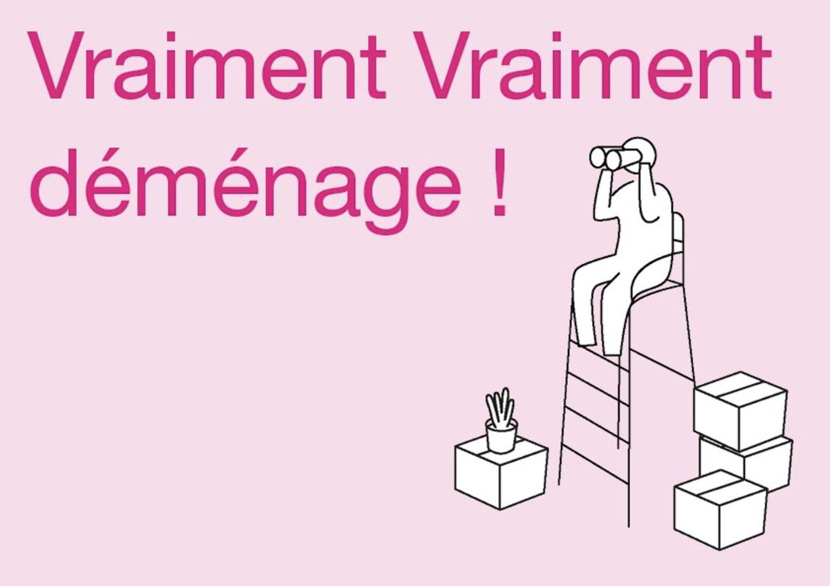 L’équipe bruxelloise de <a href="/vrmtvrmt/">Vraiment Vraiment</a> cherche un nouvel espace de travail !

Après 2 ans au CCN, il est temps de déménager 📦
Les futurs locaux devront faire minimum 70m2, si possible, dans les localités Saint-Gilles / Forest / Anderlecht / Bruxelles ⬠