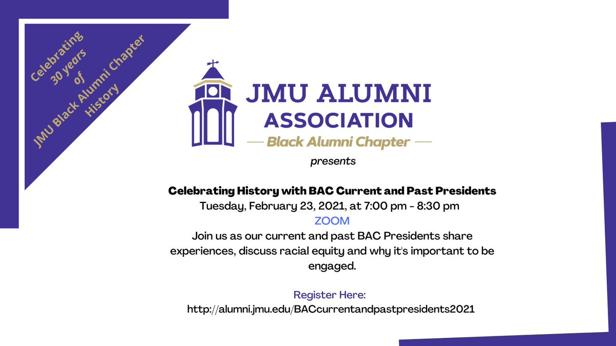 JMUBAC1908's tweet image. 