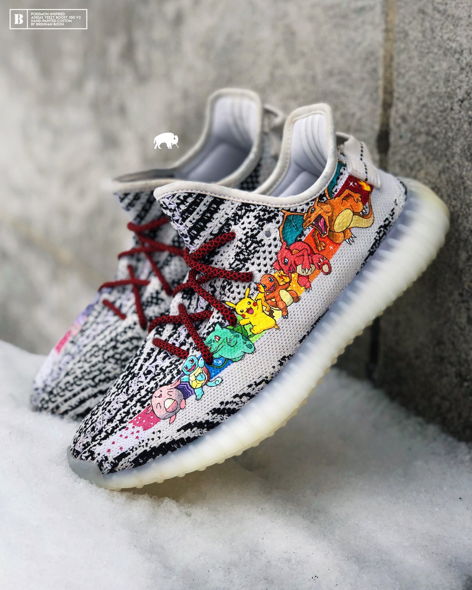 Brennan Bizon on X: Custom Color Recognition Yeezy 350 Boost V2   / X