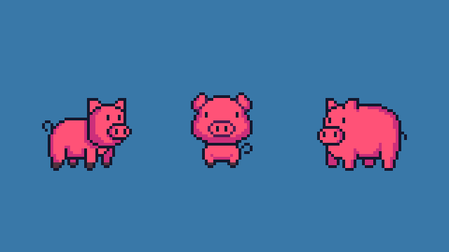 PixelForgeGames's tweet photo. #set of #pigs for todays #pixel_dailies

@Pixel_Dailies

 #pixelart #pixel #art https://t.co/8AZunkv959