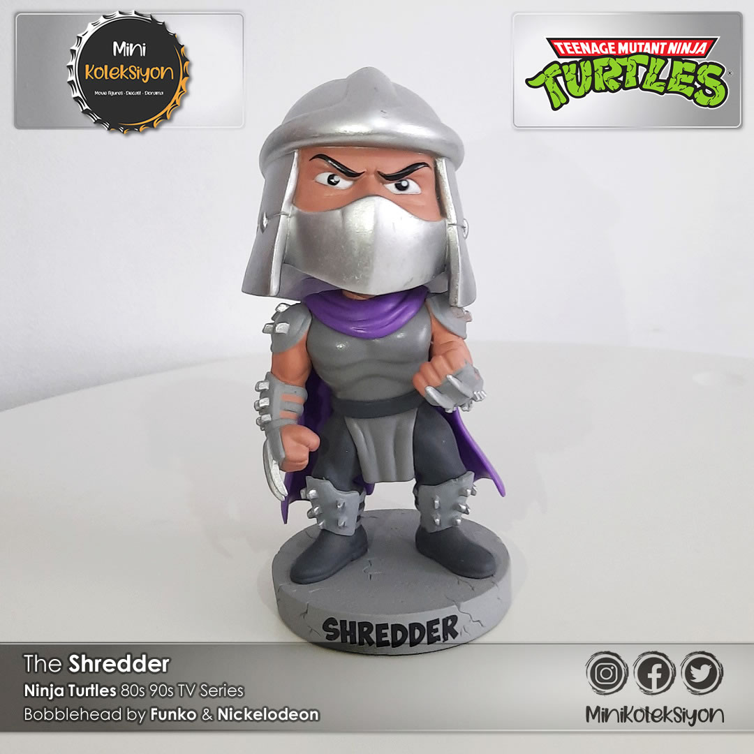 MiniKoleksiyon's tweet photo. 📸 ��𝗵𝗿𝗲𝗱𝗱𝗲𝗿
🎬 Movie: #NinjaTurtles (1987-1996)
💥 Figure: #Shredder
🔍 Size: 17,8 cm
📅 Release year: 2013
📦 Type: #Bobblehead
🏠 Manufacturer: #Funko
📌 #FunkoWackyWobbler
📺 Licensed by: #Nickelodeon https://t.co/Q3GNOGSSad