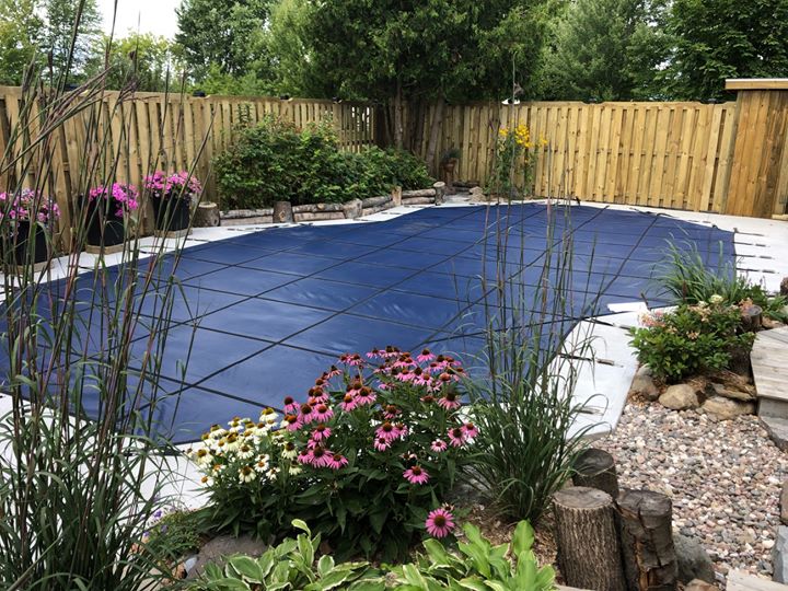 Temperatures are starting to cool off at night. Keep your pool heated for morning swims with a mesh or solid cover. Latham mesh and solid co...