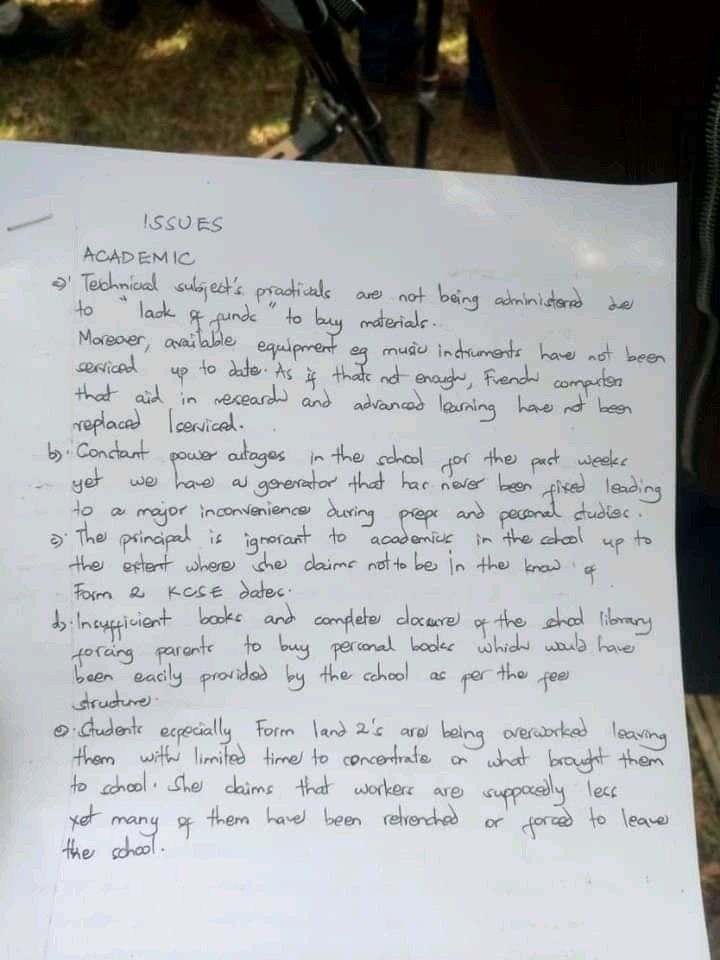cmwangi763's tweet photo. Moi Girls had their issues well articulated. But parents want to beat them up https://t.co/IjP8Gv5jCe