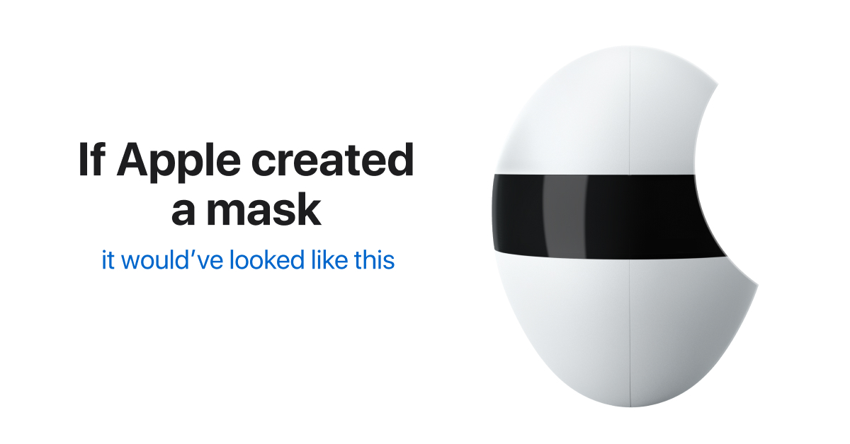 BlancMasks's tweet photo. If @Apple created a mask, it would have looked like this #designmatters #AppleDesign 😎.

Blanc - in the mood for... PRIVACY!

Learn more  here 🔗 👉https://t.co/OQJNnNWIEW https://t.co/B8kUvv6cLH
