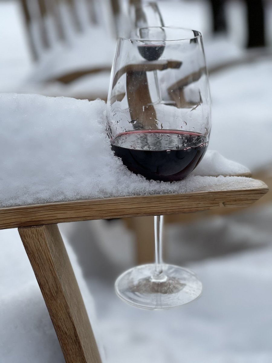 blakepparsons's tweet photo. That Napa trip can’t get here soon enough. #snomageddon 🥶@paragpatel_IR @AmizettaEstate @VisitNapaValley #winterstorm2021 #wine @nanidparsons https://t.co/SRJ3BJEbrJ