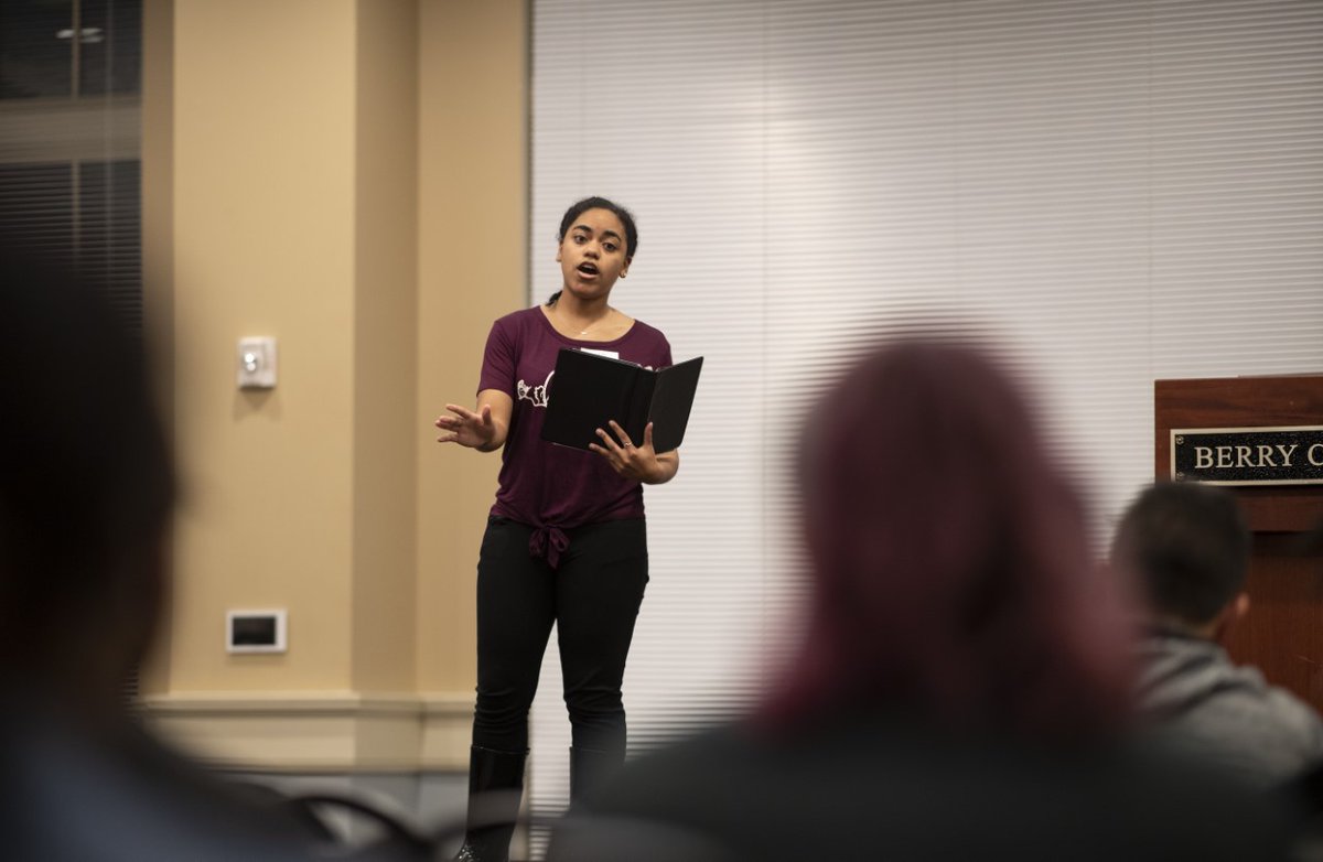 Berry College’s African American Read-In is tonight, February 17th, from 5:30 pm-7:00 pm in the Spruill Ballroom. Join us as students, faculty, and staff share their favorite works by African American authors! 

This event is a C.E. Credit.