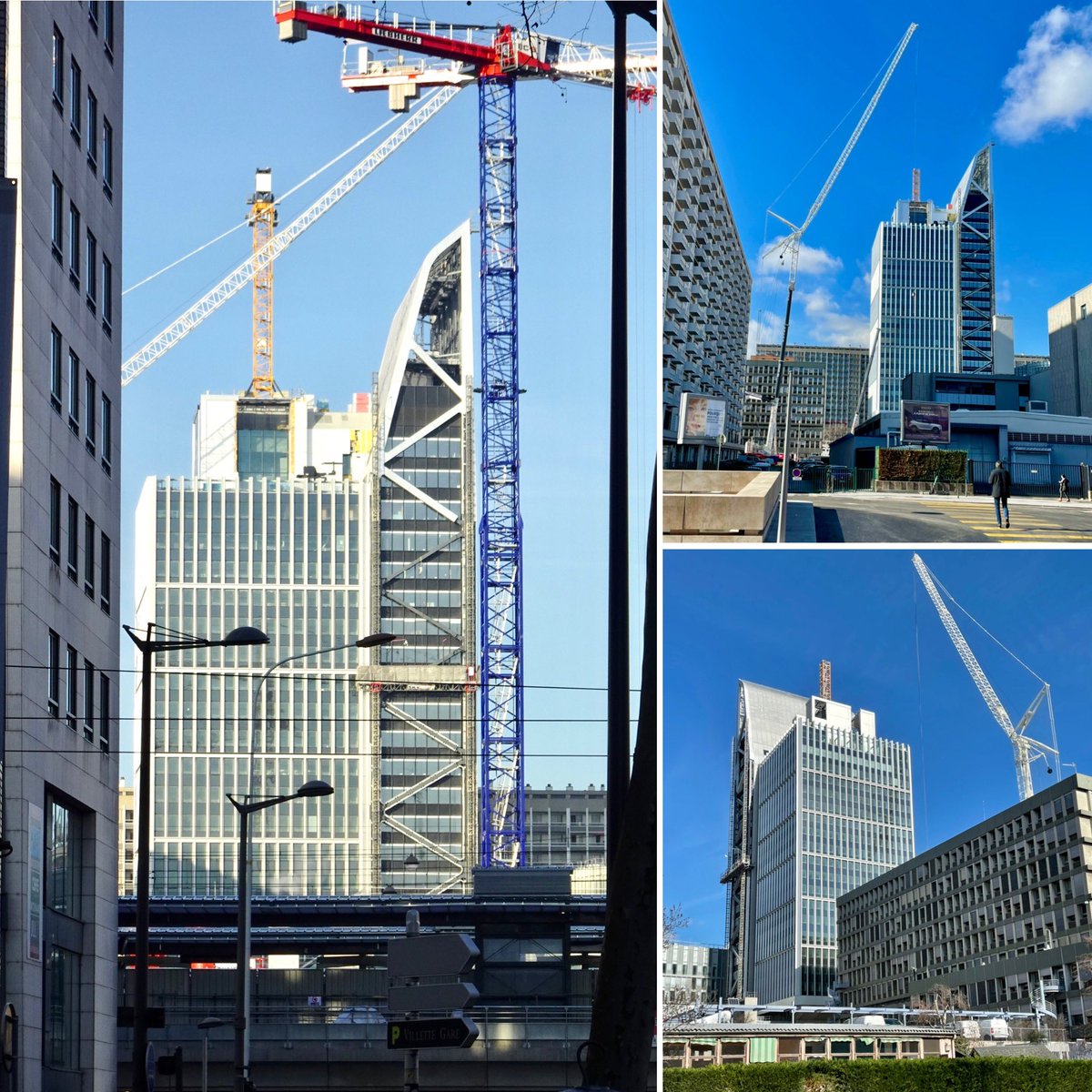 ville_man's tweet photo. La grue sommitale de #Silex2 a été démontée. #lyonpartdieu #PartDieu #Lyon #covivio #ma_architectes #onlylyon https://t.co/5ruDopmPlO