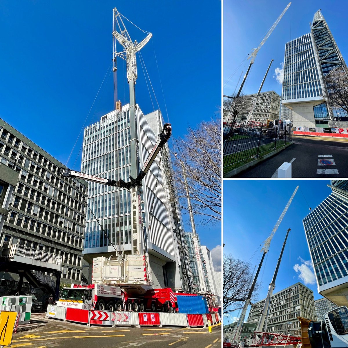 ville_man's tweet photo. La grue sommitale de #Silex2 a été démontée. #lyonpartdieu #PartDieu #Lyon #covivio #ma_architectes #onlylyon https://t.co/5ruDopmPlO