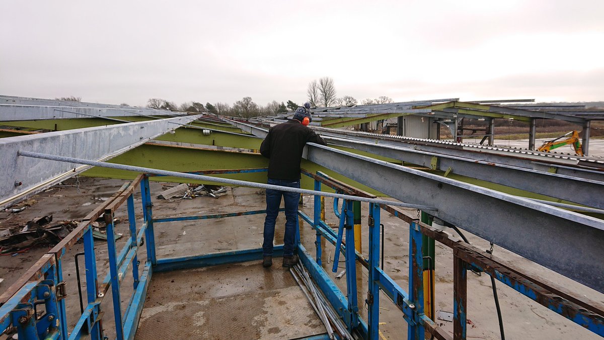 <a href="/JHWSkinns/">J H & W Skinns</a> got some lovely views on a demolition job today. <a href="/Ironside84/">James Maplethorpe</a> lending his destructive skills