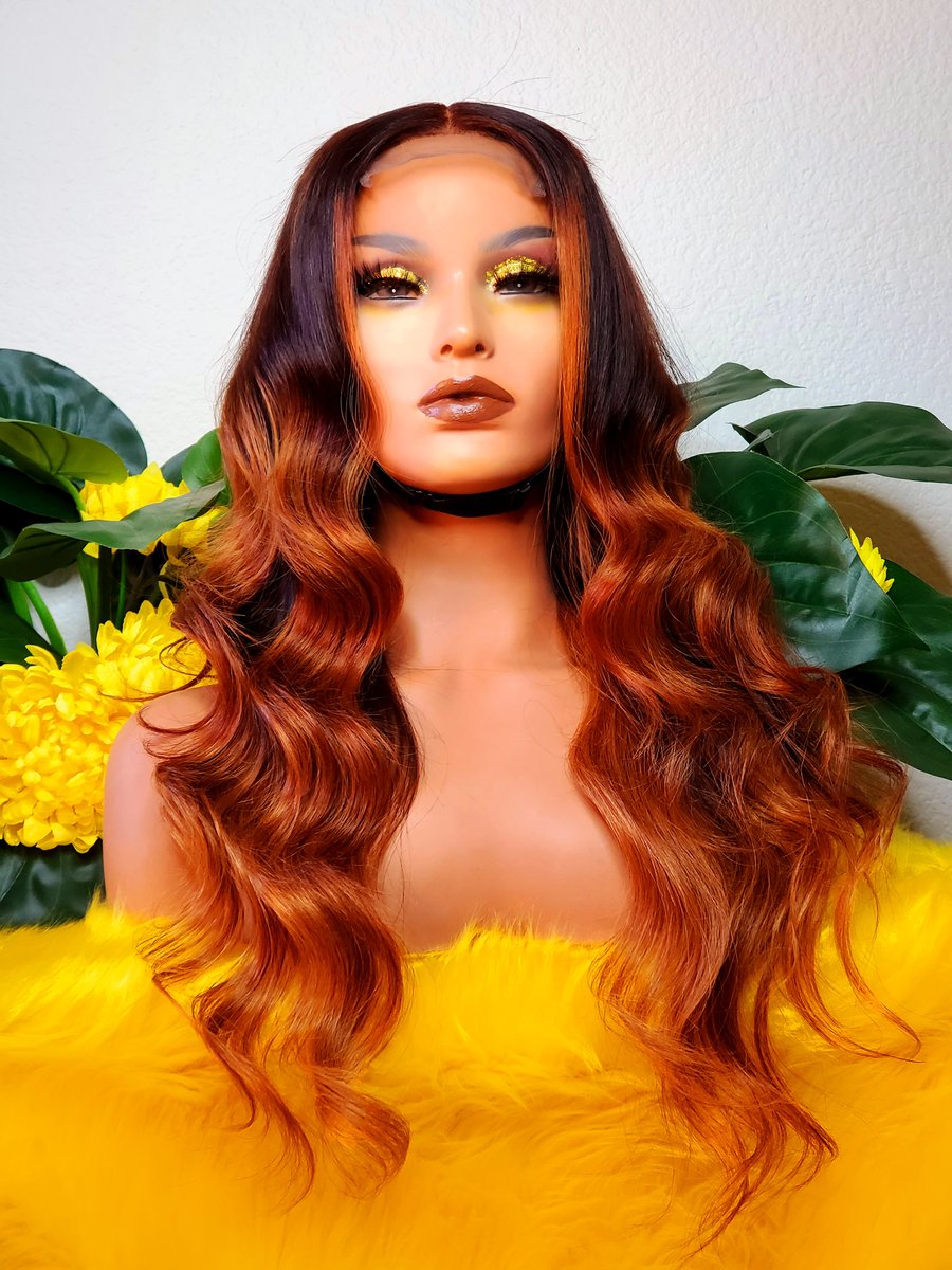 HauteCoiffureHB's tweet photo. Honey Ginger Chas is serving spring and summer time realness! Everyone need her in their wig collection. 
.
💛Available for purchase💛
.
https://t.co/O94i3BllCR 
#BlackOwned #wigwednesday #readytowearwigs #grabandgowigs #customcolorwig #qualitymeetsconvenience https://t.co/5azHTLbLPg