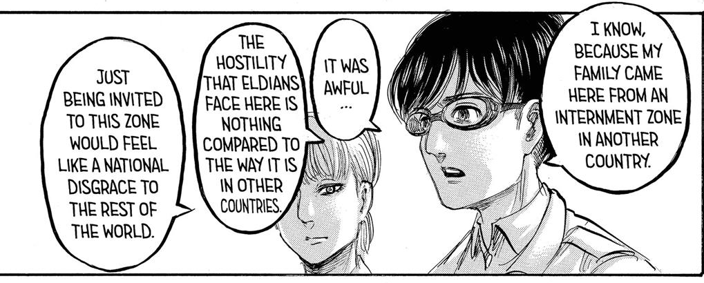 They fear and hate Paradis. Udo once said that Marley treats Eldians good in comparison to other nations.