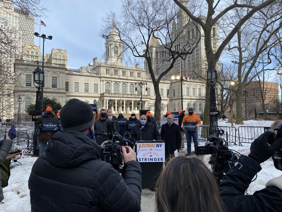 A view from the back. Excited to have <a href="/NYSLaborersPAC/">NYS Laborers PAC</a>, <a href="/MTDCPAC1/">MTDCPAC</a> and <a href="/local79nyc/">Laborers Local 79</a> on #TeamStringer!