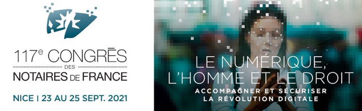 CongresNotaires's tweet photo. 6,7% des français ont investi  en 2018 dans une monnaie numérique aujourd’hui composante du patrimoine familial et demain du patrimoine successoral voilà une des réflexions du  117e  @CongresNotaires de France à @VilledeNICE du 23 au 25 Septembre 2021  #notaires #numérique
￼ https://t.co/P8KnALFbCT