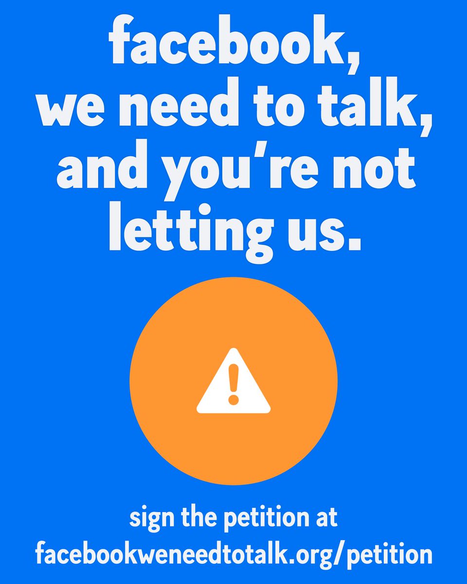 Want to rise up with us & join the  #FacebookWeNeedToTalk campaign?  Add your name to our petition — help us get to 50K!   http://facebookweneedtotalk.org/petition&nbsp; RSVP to our digital petition delivery next week w  @Remroum  @4noura + more!   http://facebookweneedtotalk.org/virtual-petition-delivery