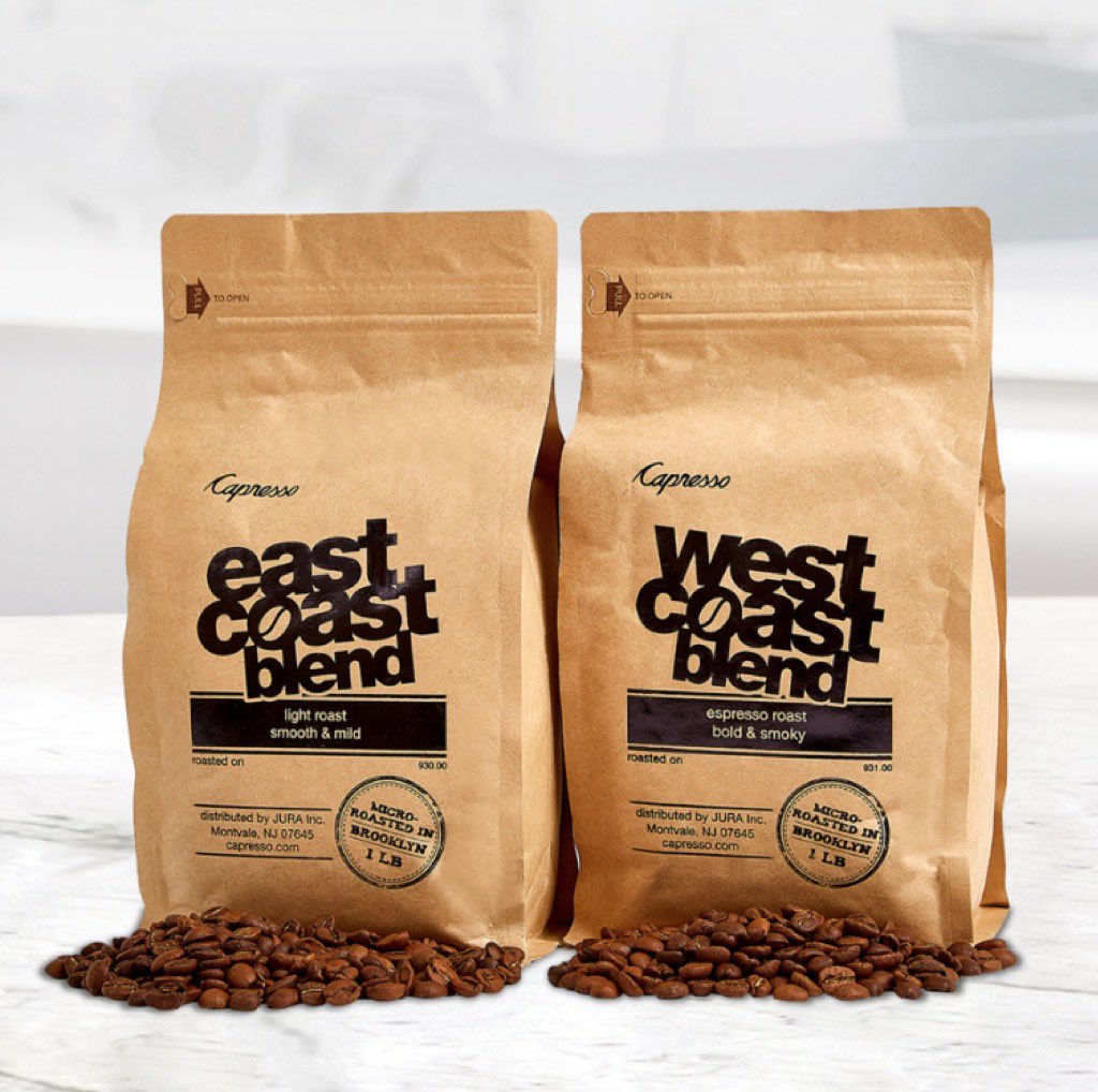 CapressoTweets's tweet photo. Our East Coast and West Coast coffee beans are micro-roasted for a fresh and satisfying cup of coffee.
#coffee #coffeebean #espresso #instagood #instacoffee #caffeine #capresso https://t.co/wGHT5R8hUQ