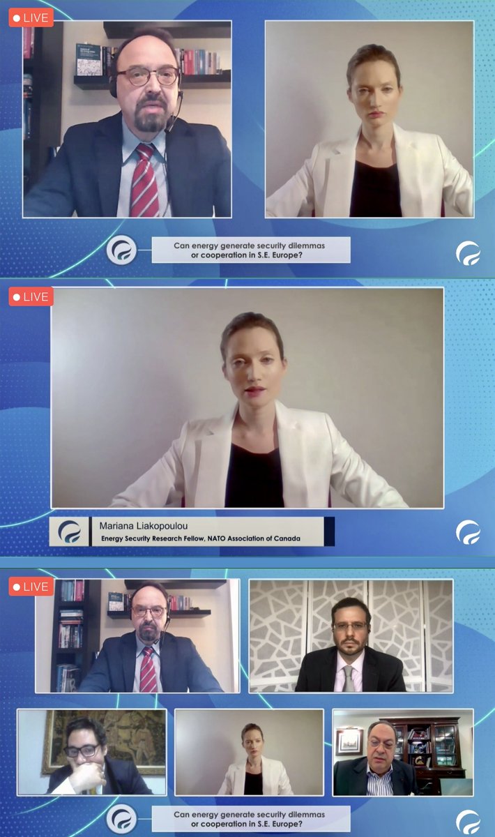 Mariana Liakopoulou (@liakopoulouma94) on Twitter photo A pleasure to have explored the energy security outlook in SEE on Day 1 of Athens Energy Dialogues '21, alongside <a href="/ntsafos/">Nikos Tsafos</a>, Theodore Tsakiris, Roudi Baroudi & our moderator <a href="/Mathioum/">Michali Mathioulakis</a>. Here's the recording of our panel discussion: vimeo.com/512503554 @SGTsomokos <a href="/GrEnergyForum/">Greek Energy Forum</a> A pleasure to have explored the energy security outlook in SEE on Day 1 of Athens Energy Dialogues '21, alongside <a href="/ntsafos/">Nikos Tsafos</a>, Theodore Tsakiris, Roudi Baroudi & our moderator <a href="/Mathioum/">Michali Mathioulakis</a>. Here's the recording of our panel discussion: vimeo.com/512503554 @SGTsomokos <a href="/GrEnergyForum/">Greek Energy Forum</a>