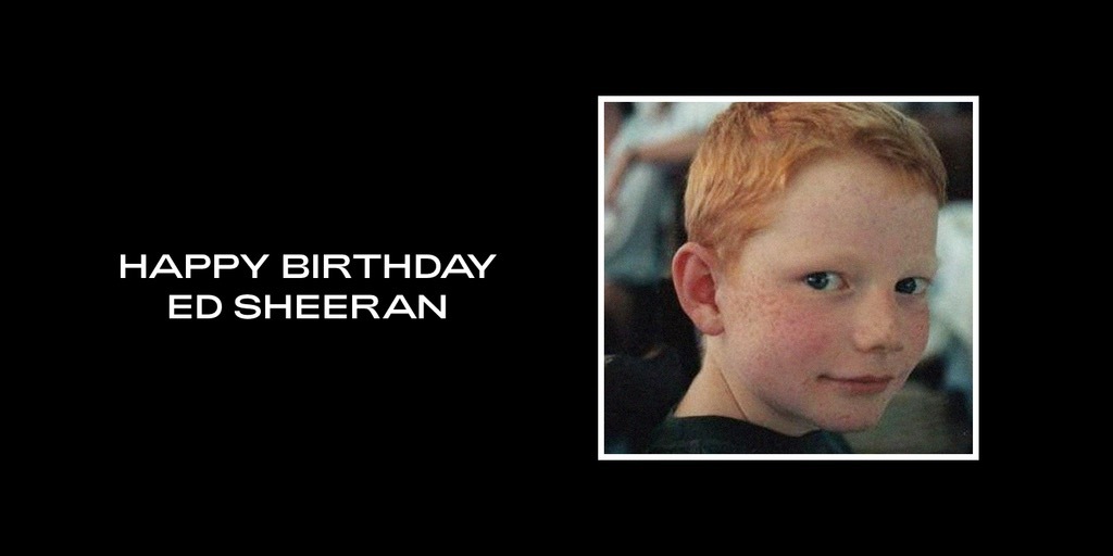 Beyoncé wishes Ed Sheeran a happy 30th birthday. 