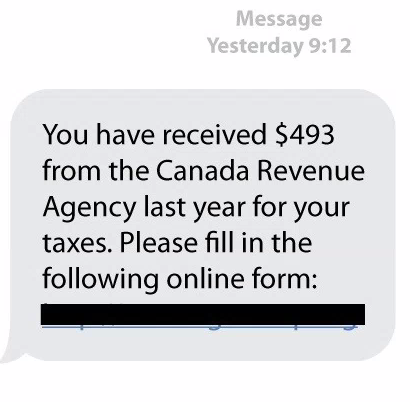VPDCyberCrime's tweet photo. With tax season around the corner, beware of #phishing texts from scammers looking for your credentials. Protect yourself against fraud -https://t.co/h6qXdB2hEY
#slamthescam #preventfraud #staycybersafe https://t.co/eBm4ZdwAMK