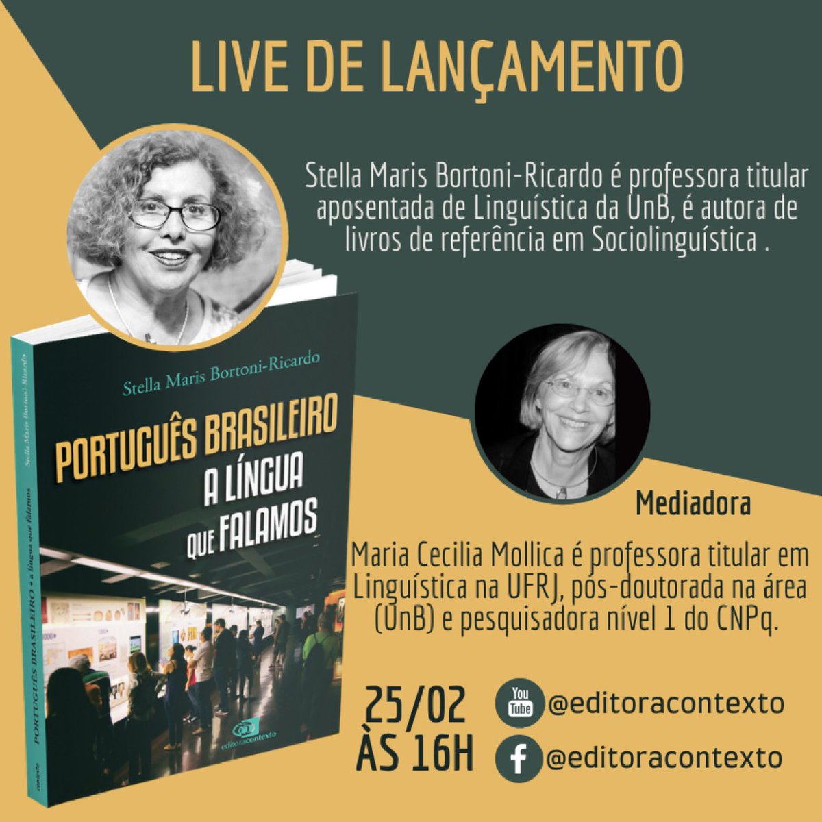 StellaBortoni's tweet photo. Live de lançamento! https://t.co/b7HPab2abX