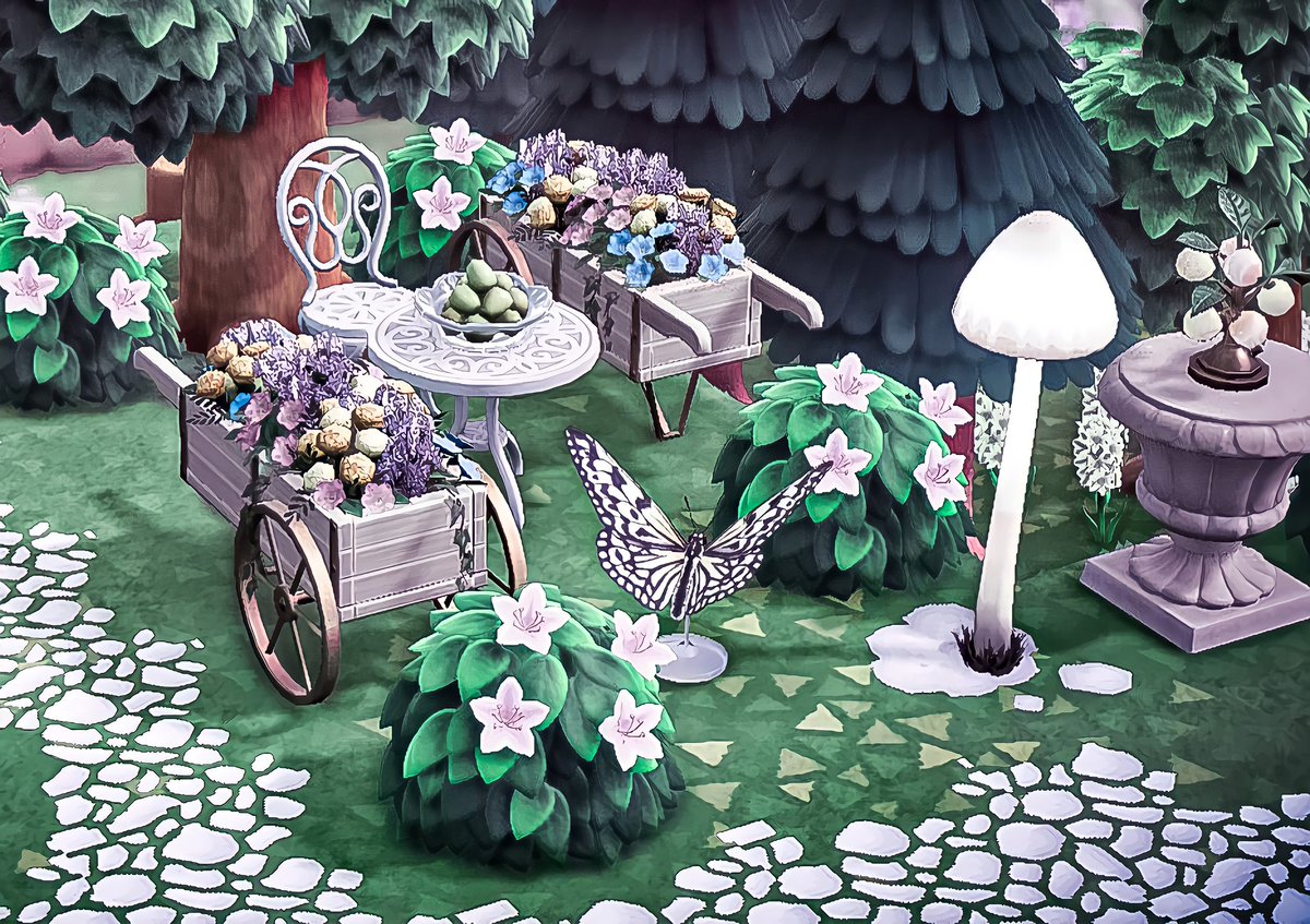 marron_ac's tweet photo. A simple area 💙☁️

#acnh #AnimalCrossingNewHorizons #ACNHDesign #ACNHDesigns #acnhinspo https://t.co/uteAOsXiNJ