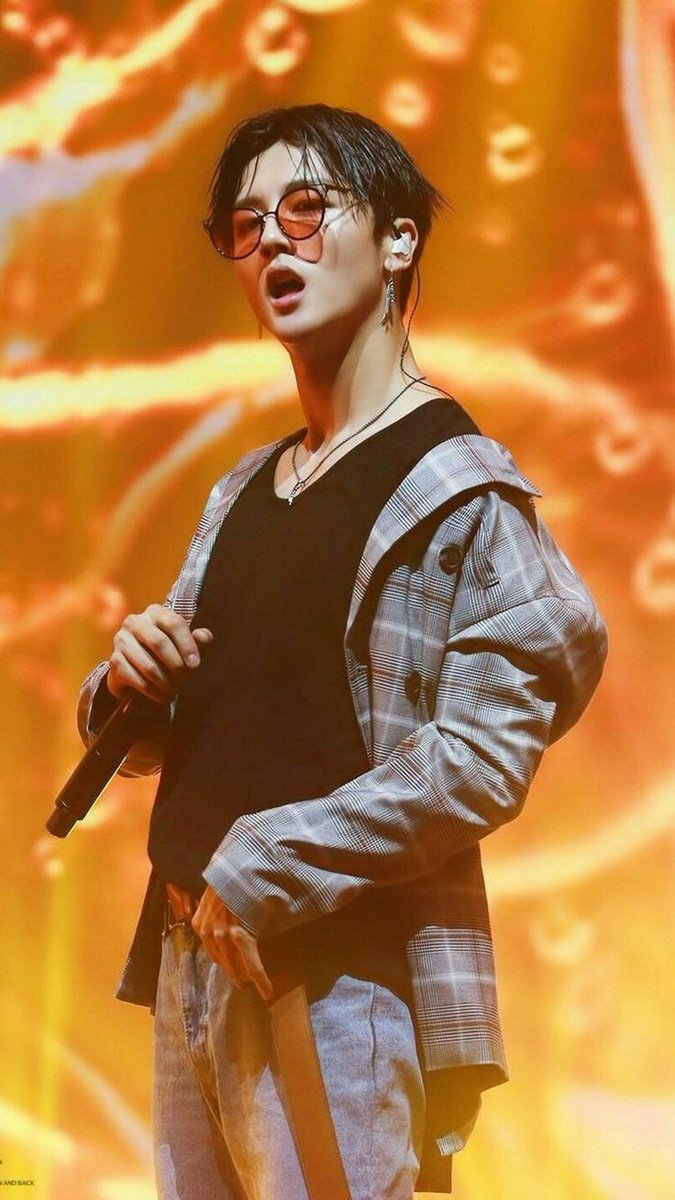 -Kim Youngbin  The leader, the father of the group. This man scream duality. He's the lead rapper and main dancer.Bin,Us every Monday. Don't talk about other members during his lives. Jealous 100%