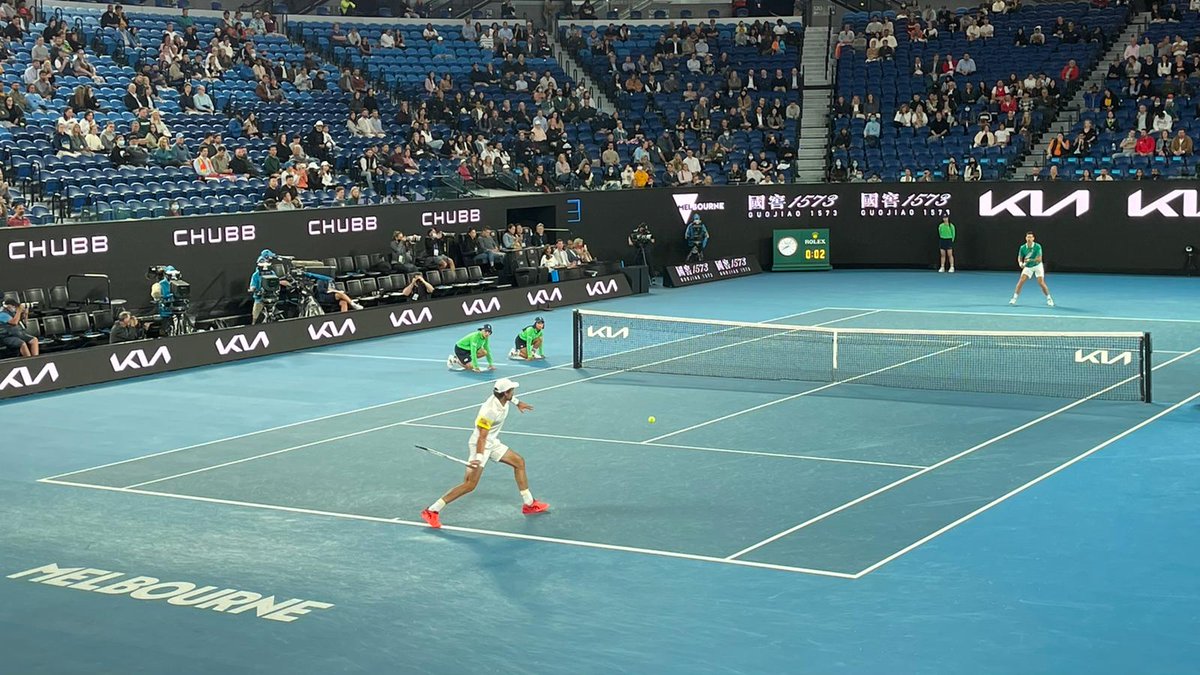 Chubb's tweet image. The @australianopen is officially underway. Chubb is proud to be the official insurance sponsor and to see the Chubb brand in Melbourne Park cheering the world’s best tennis players as they battle it out. #AO2021 #AUSOpen #chubbinsurance #comebacks