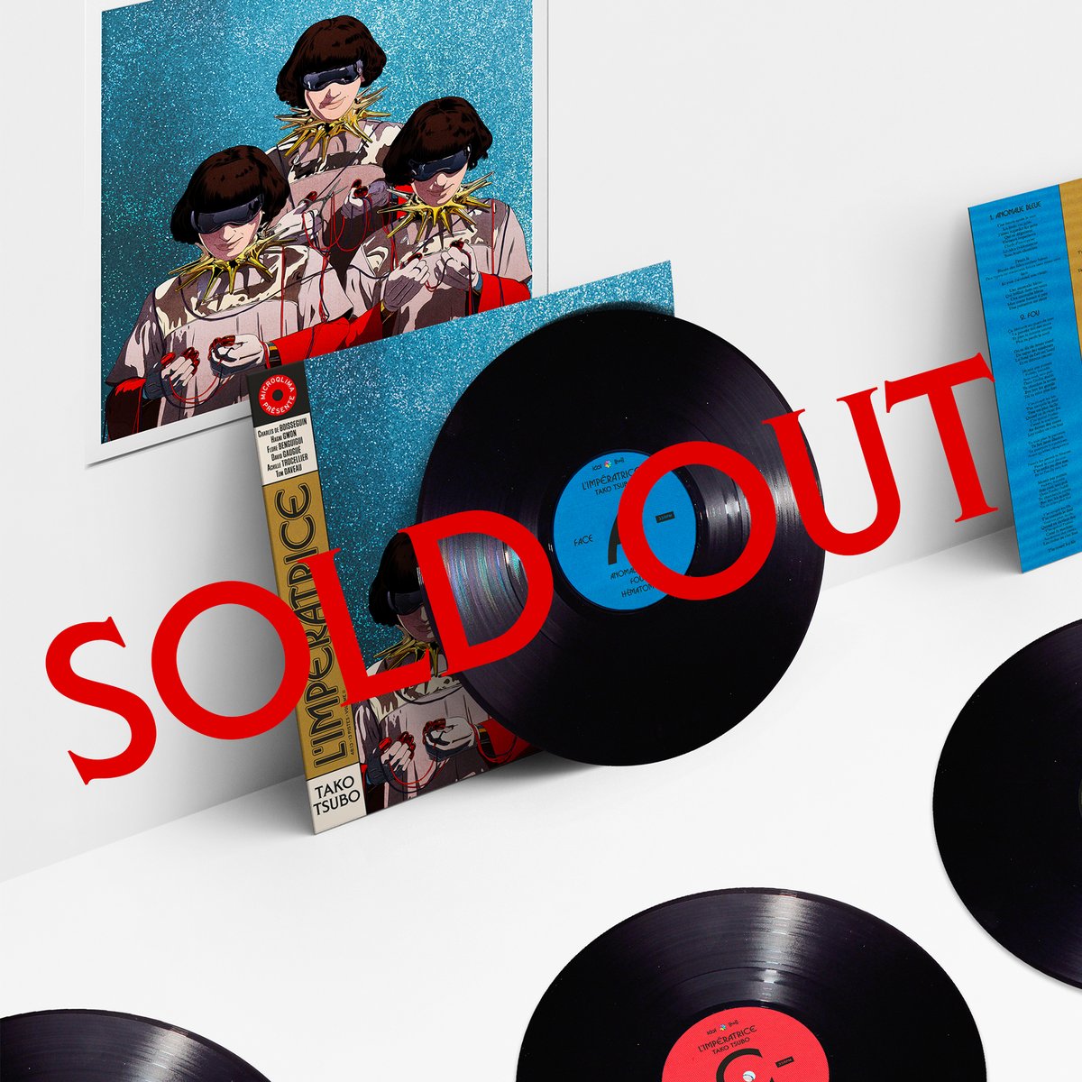 Imperatrice__'s tweet photo. What is happening hereeee ? 🤯📀
L’édition limitée du vinyle avec un tirage d’art exclusif est SOLD OUT ! Merci💙🐙
L’édition standard encore disponible : https://t.co/Vo8ORB4fB4
“Tako Tsubo” LP, out 2021 March 26th
#takotsubo #limperatrice #microqlima https://t.co/C5hSrBJya6