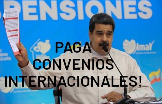 yraceli's tweet photo. @oasancristobal @MagaGutierrezV @NicolasMaduro @ivssoficial @MagaGutierrezV Sra Sr ya me jubilaron en Uruguay por CONVENIOS INTERNACIONALES. 
Ahora falta Venezuela qué PAGUE lo que me corresponde, por el Bandes. MI FE DE VIDA, y el resto de documentos ya están en Caracas. 
VAN 7 AÑOS QUE ADEUDAS NICOLAS
2014- 2021. PAGA! https://t.co/eJXXxJfr1o