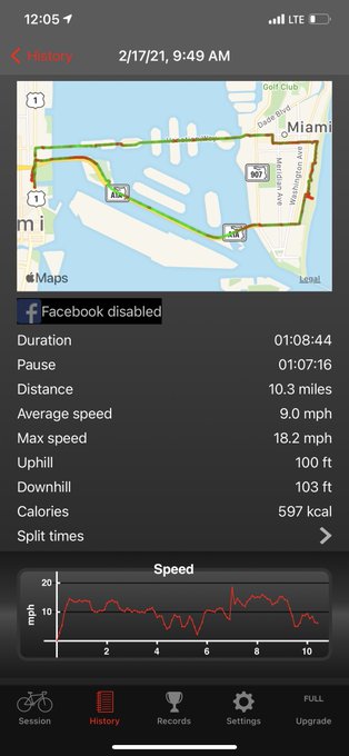 Over 10 miles today! 💪🏻👏🏻 It&rsquo;s safe to say I have a new hobby!! 27 miles so far this week https://t.<a href="/tag/sagittarius"class="tags"><span>#sagittarius</span></a><a href="/tag/livejasmin"class="tags"><span>#livejasmin</span></a><a href="/tag/sagittariusseason"class="tags"><span>#sagittariusseason</span></a>