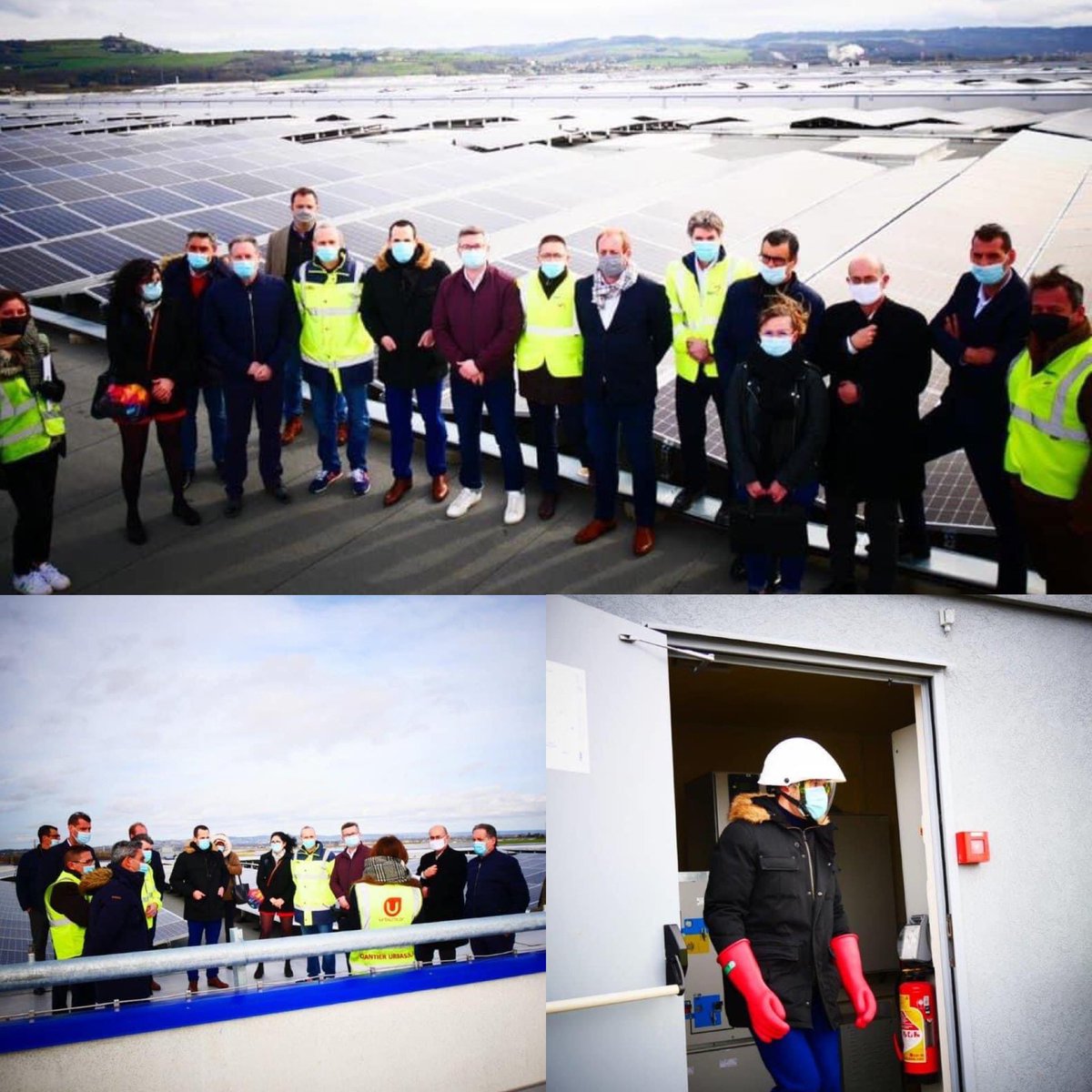 En Porte de DrômArdèche transition écologique et dév. éco. se conjuguent au quotidien :
➡️ Le <a href="/GroupeBERT/">BeRT&YOU</a> a investi 30 000m2 de panneaux photovoltaïques sur le site d’Albon, avec le soutien de Porte de DrômArdèche !
Je suis heureux que les entreprises partagent notre ambition !
