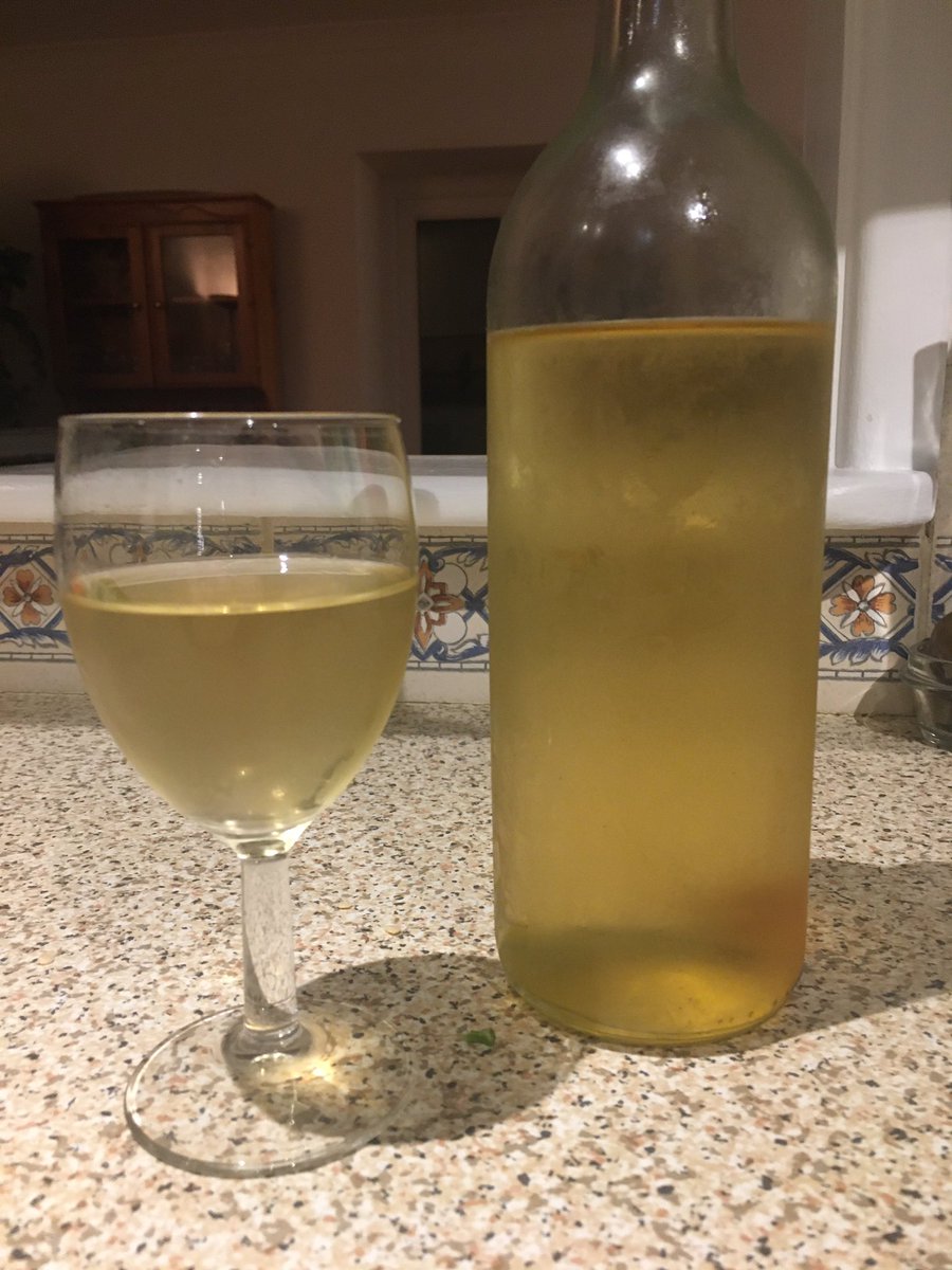 macdudeuk's tweet photo. Trying one of our remaining 2006 #Meadowgrove 100% #Reichensteiner wines. The searing acidity has kept it fresh but it is finally now drinkable with hints of guava, cookie dough, honey and sage. If only all teenagers were as fascinating. #EnglishWine https://t.co/f5AORCfreG
