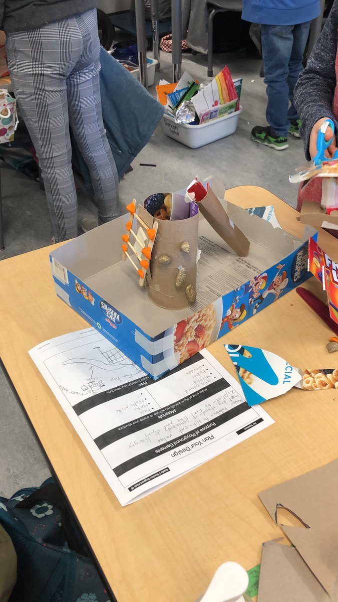 MatsubaClass's tweet photo. Designing and building model playgrounds!  #creativekids #prescottpsd70 https://t.co/1GqZF4v0eP
