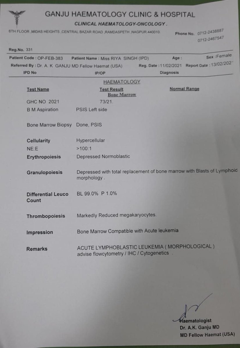 Sameerj63863020's tweet image. @SonuSood @ChouhanShivraj @awasthis @sardanarohit @vdsharmabjp  @drnarottammisra @ArvindKejriwal  ये देश की बेटी है को सतना जिले में रहती है इसको डॉक्टर ने ब्लड कैंसर बता दिया है हम सभी अपने चैनल के माध्यम से आग्रह कर रहे सभी से अप सभी का सपोर्ट चाहिए हम इसे नया जीवन दे सकते है