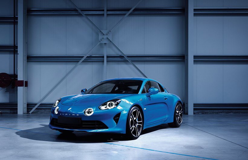  @TSB and a  @AlpineCarsUK A110