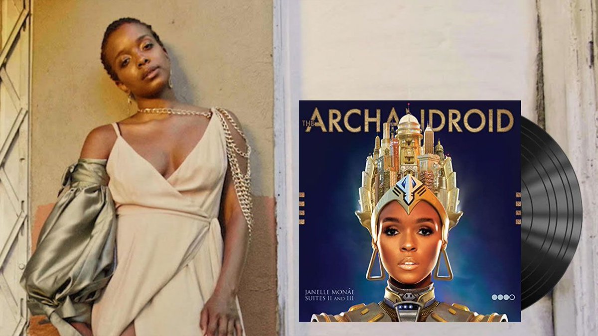 wfuv's tweet image. "Black, love, futuristic and right here" is how @jamilawoods describes one of her fave albums, @JanelleMonae's 2010 debut, #TheArchAndroid in just six words. It's FUV's #AlbumReCue this week and we're featuring highlights from this breakthrough release. buff.ly/2NuqYlD