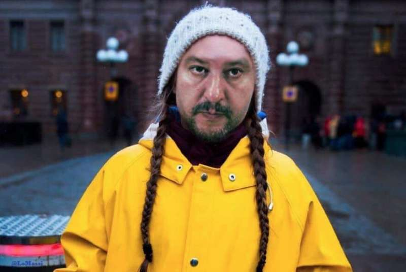 eperfortuna's tweet photo. #Salvini nella nuova veste euro-ambientalista:
 #maipiulega #salvini #fiducia #senato #governodraghi #fiduciadraghi #draghi #lega https://t.co/1p2cDSfMja