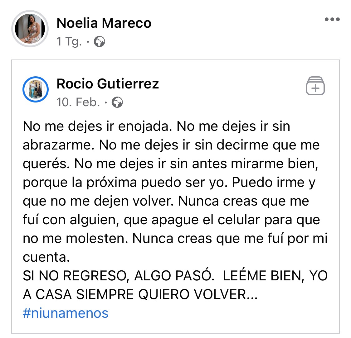 fbelen_ok's tweet photo. Noelia sabía, Noelia hizo la denuncia y la ignoraron, Noelia dejó pruebas a sus amigos porque sabía que al final sólo entre nosotros nos cuidamos y buscamos justicia, porque nos “gobiernan” unas ratas que sólo quieren llenarse los bolsillos a costo de vidas.
#NiUnaMenos https://t.co/ALNlbCtfrj