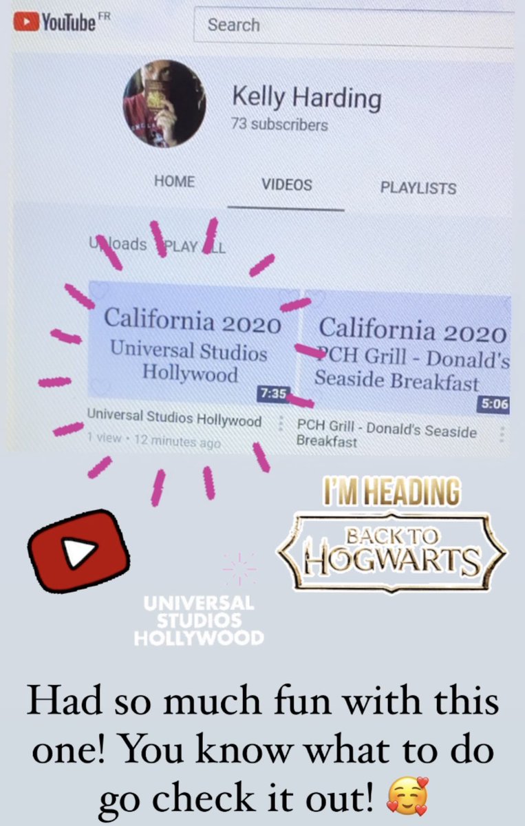 KellyHarding03's tweet image. I had so much fun with this video! Please go check it out! Most of the content is from the wizarding World but there’s footage from the rest of the park too! I hope you enjoy as much as I did! 🥰 @UniStudios m.youtube.com/watch?v=pEvKyN…