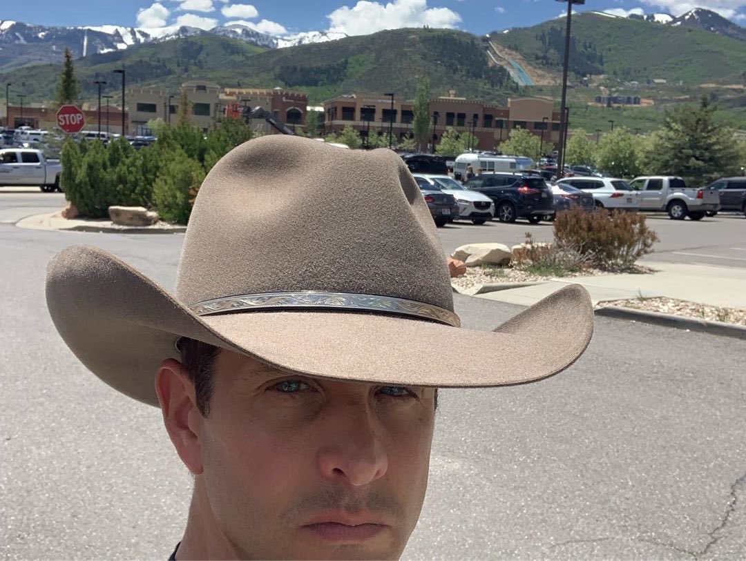 #MACATTACK Do you remember the afternoon Joe spent in Park City, UT getting that custom made cowboy hat? 🤠 #HowdyPartner #YeeHaw - T #YouCanLeaveYourHatOn