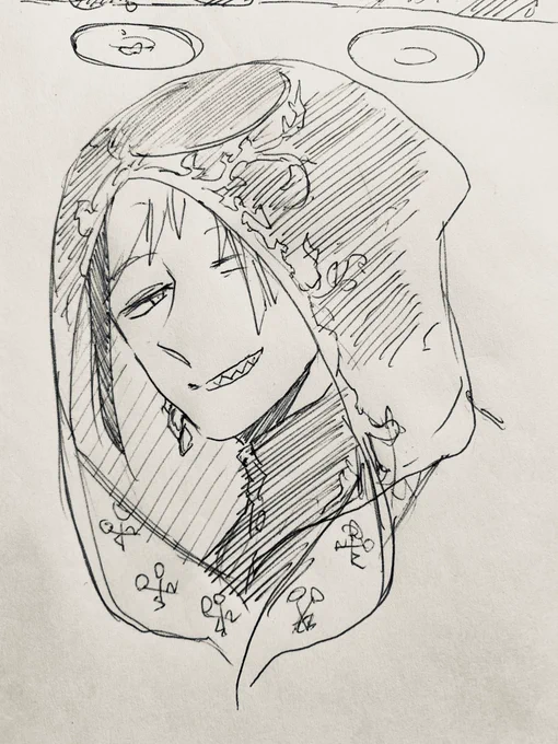 朝の一発描き
たまにはちゃんと着る 